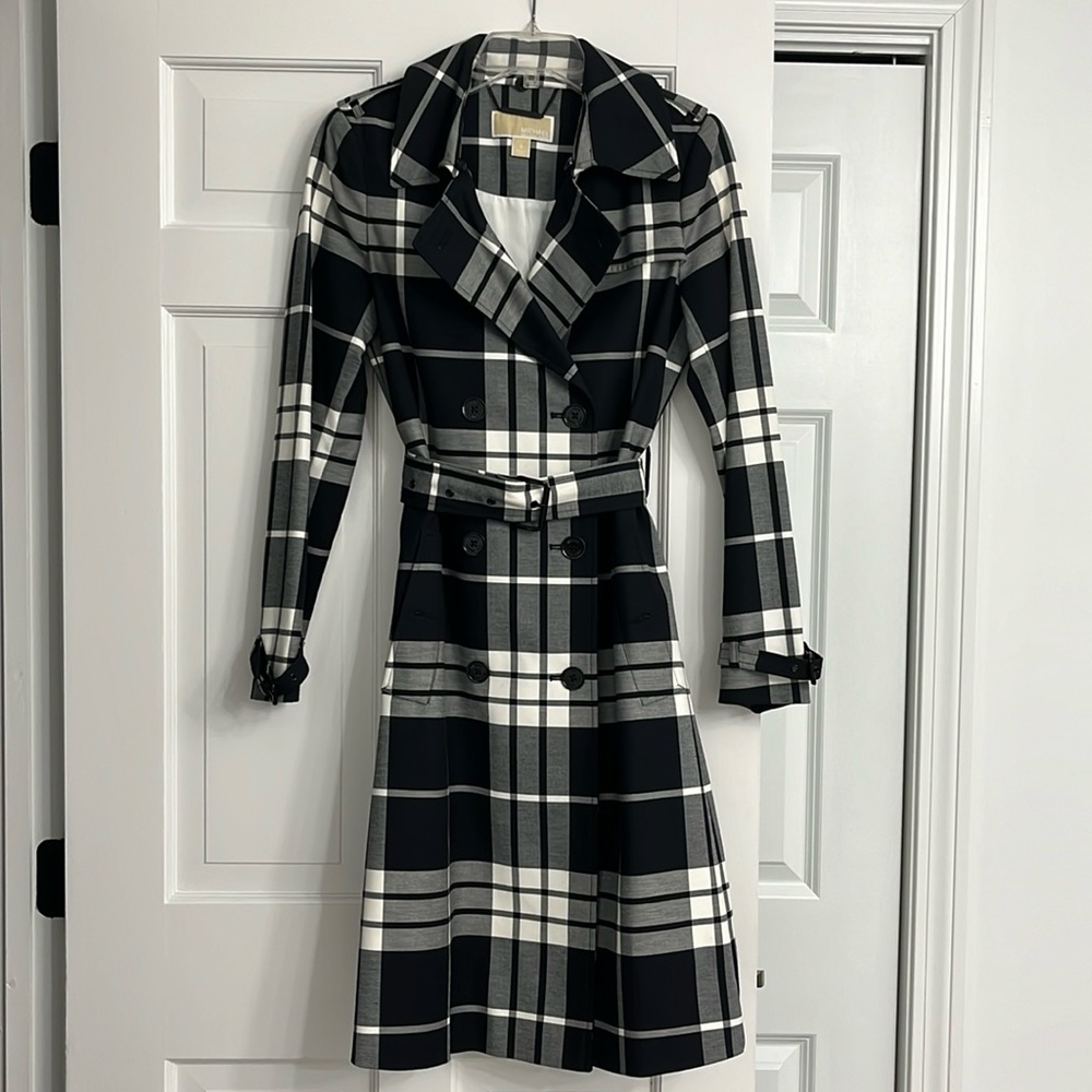 Michael Kors Double Breasted Belted Trench Coat - Classic!